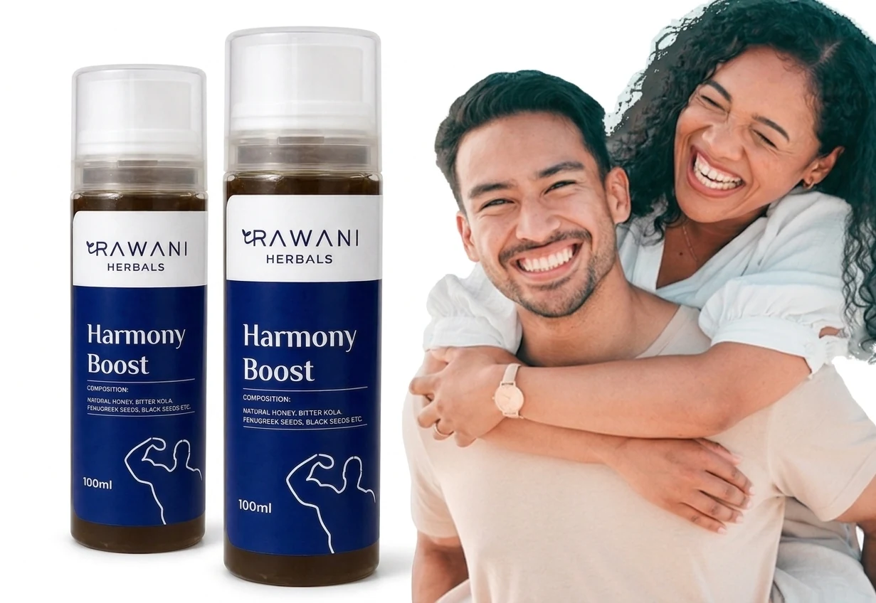 Harmony Boost product with couple
